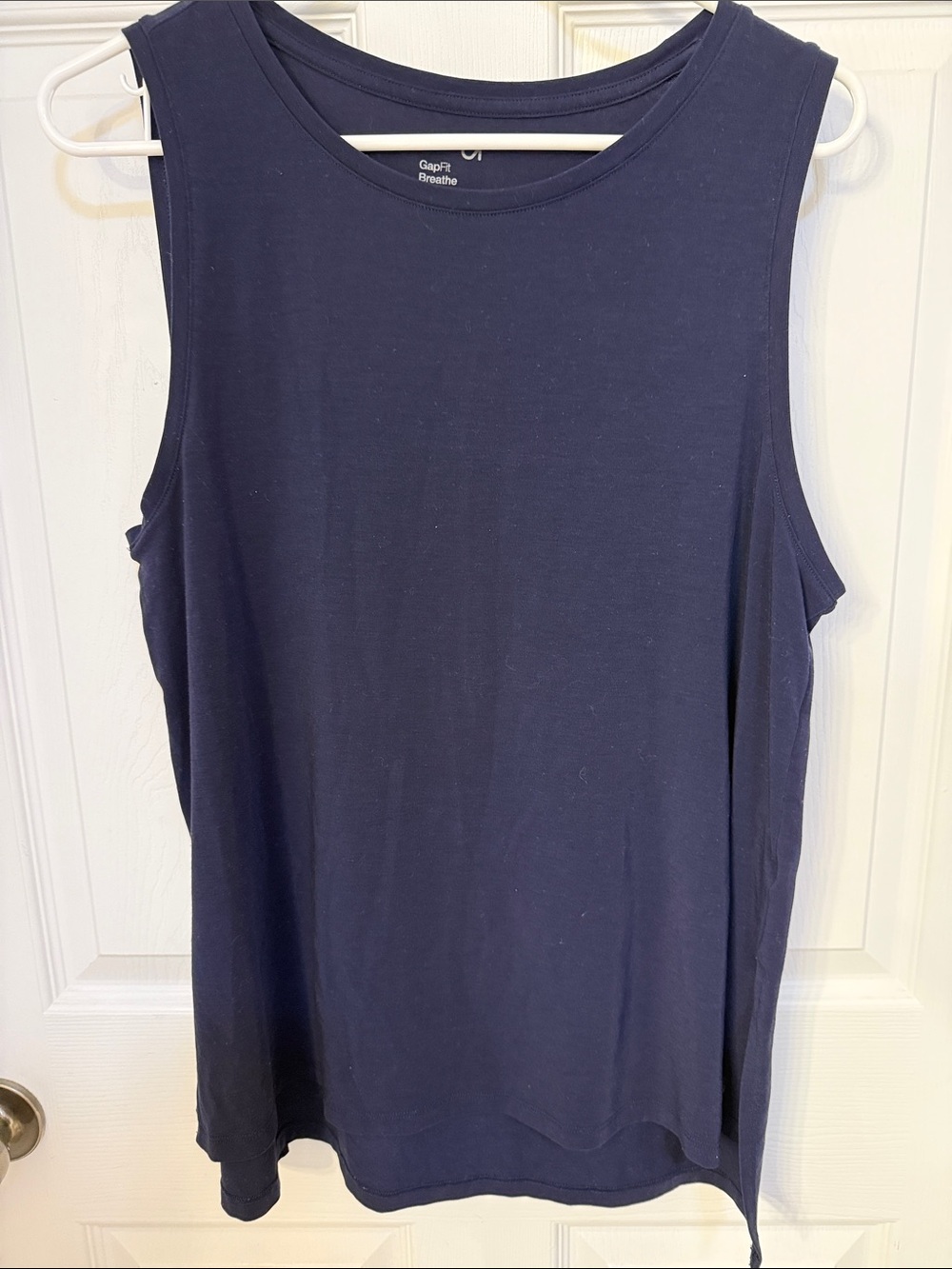 GapFit Breathe Navy Tank Top Womens Medium